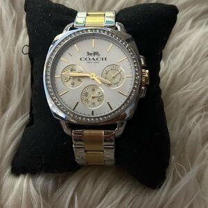 Coach Silver and Gold Watch